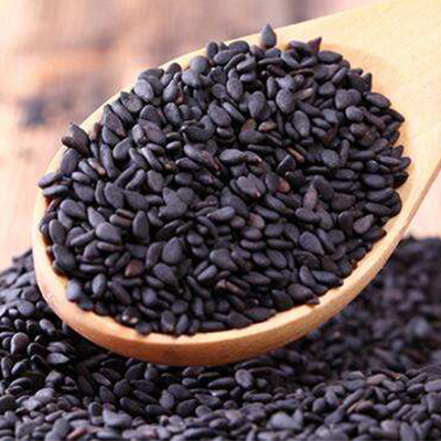 Polvo de sésamo negro