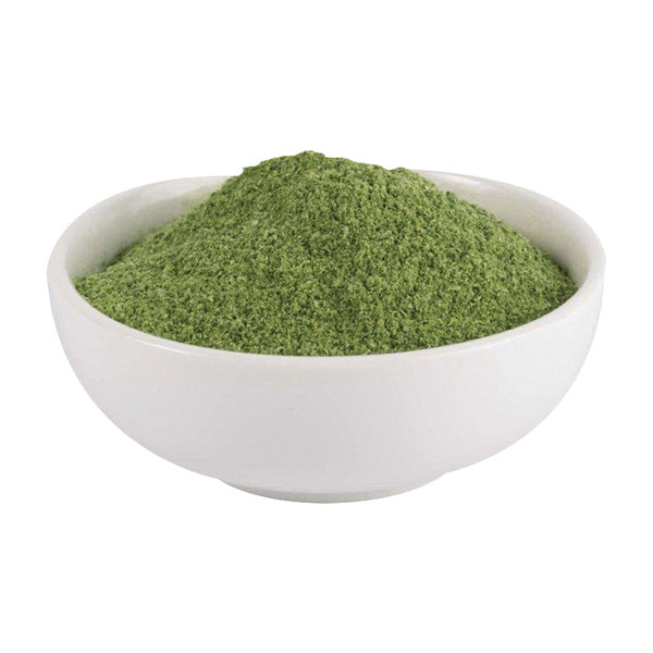 Polvo de brócoli secado
