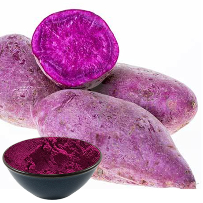 Polvo de camote morado